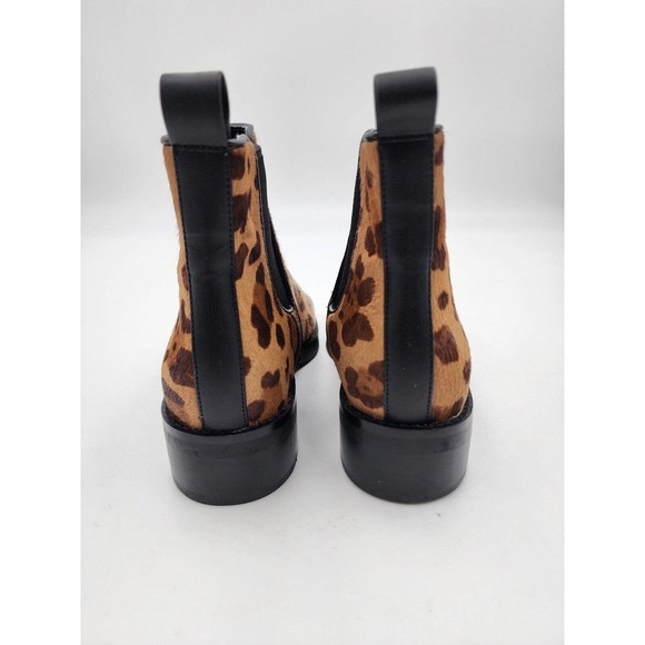 Cole Haan Grand 360 Calf Hair Leopard Print Chelsea Boot Size 6.5 New - Picture 6 of 12